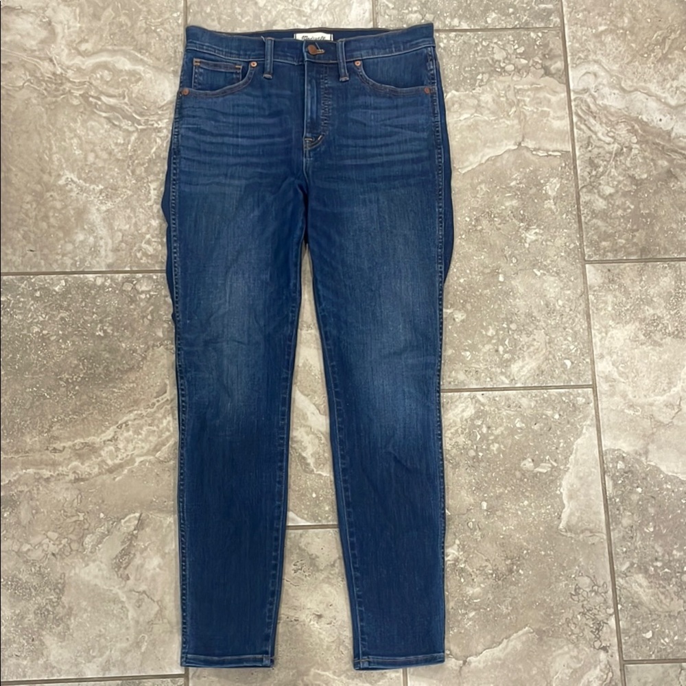 Madewell Women''s‎ 10" high rise skinny jeans sz 29